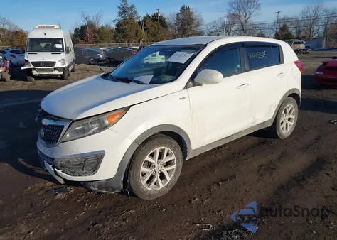 2016 Kia Sportage Lx from USA, damaged, VIN KNDPBCAC5G7853109
